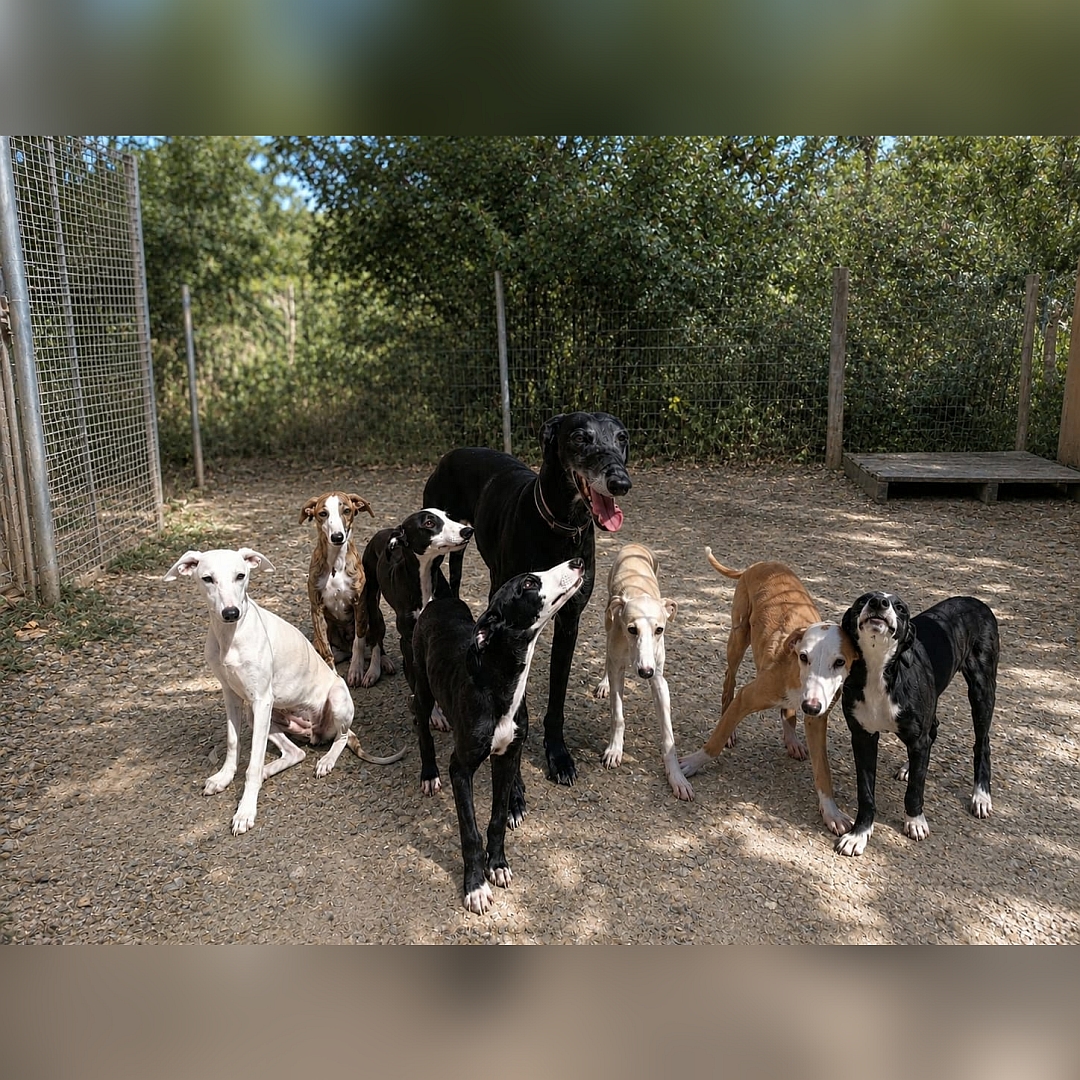 CLOE mit ihren 7 Welpen